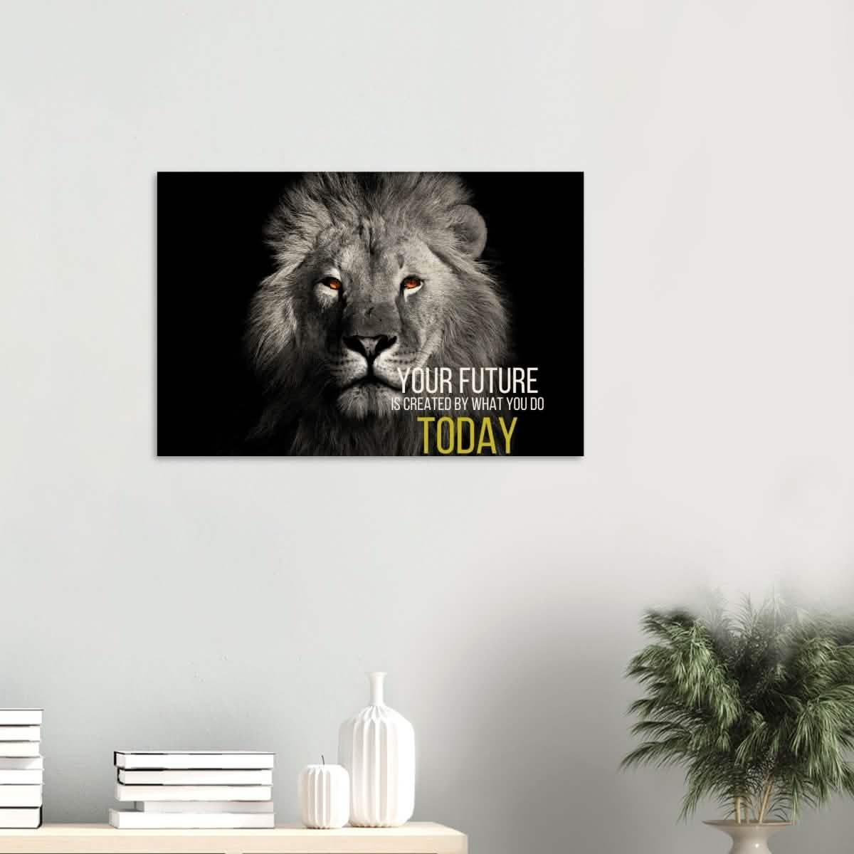 Da Vinci Motivational Wall Art | Future - Wood Prints - 50x75 cm / 20x30″ - 10 mm