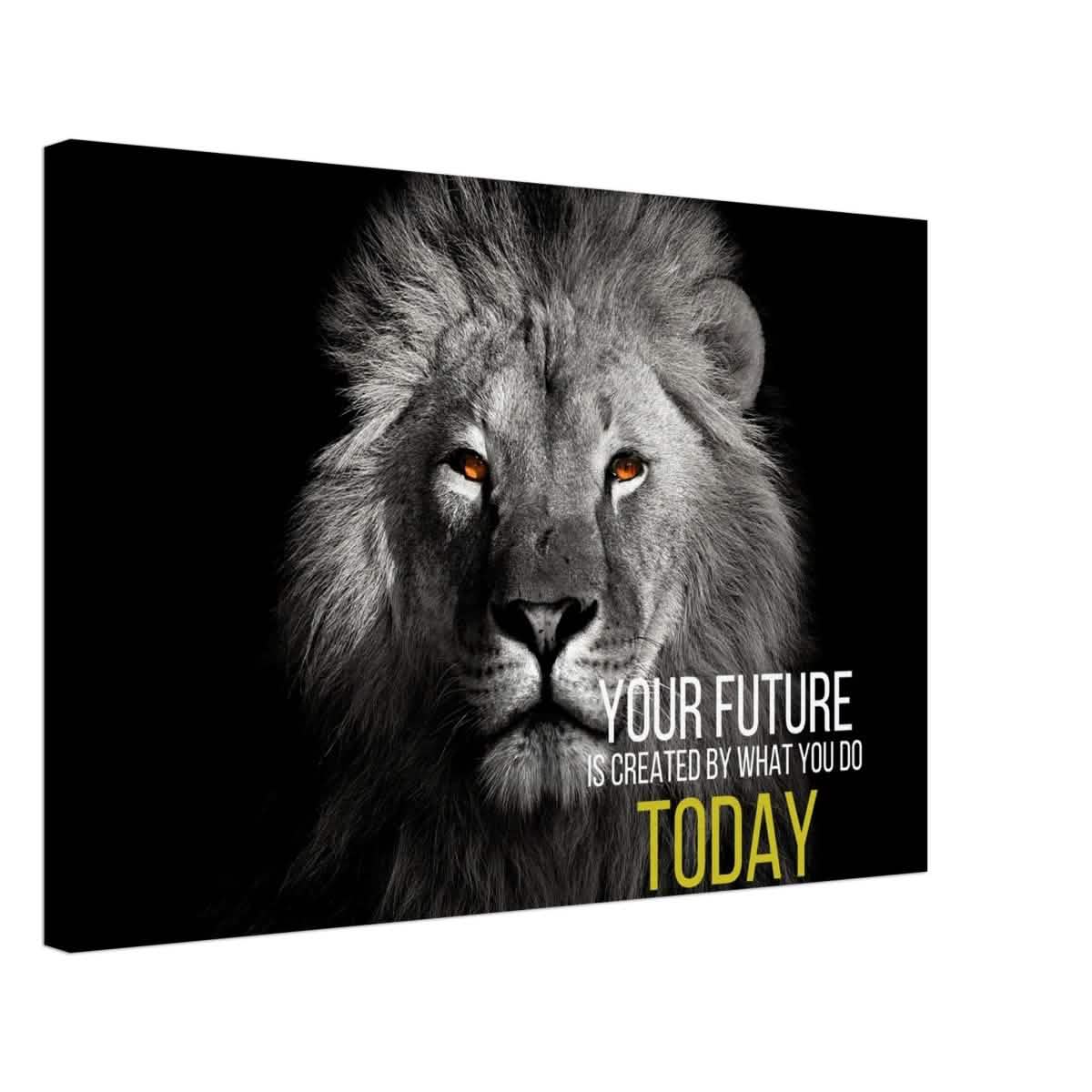 Da Vinci Motivational Wall Art | Future - Canvas - 50x75 cm / 20x30″ - Thick