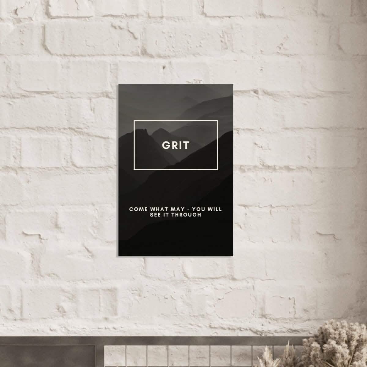 Da Vinci Motivational Wall Art | Grit - Wood Prints - 50x75 cm / 20x30″ - 20 mm