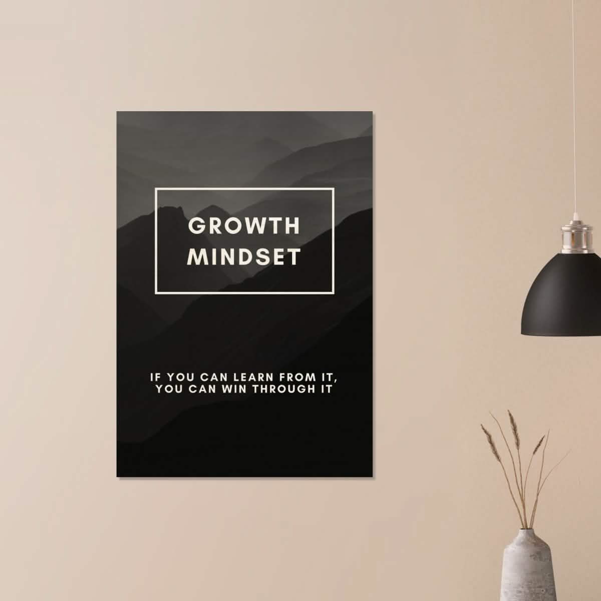 Da Vinci Motivational Wall Art | Growth Mindset - Wood Prints - 70x100 cm / 28x40″ - 10 mm