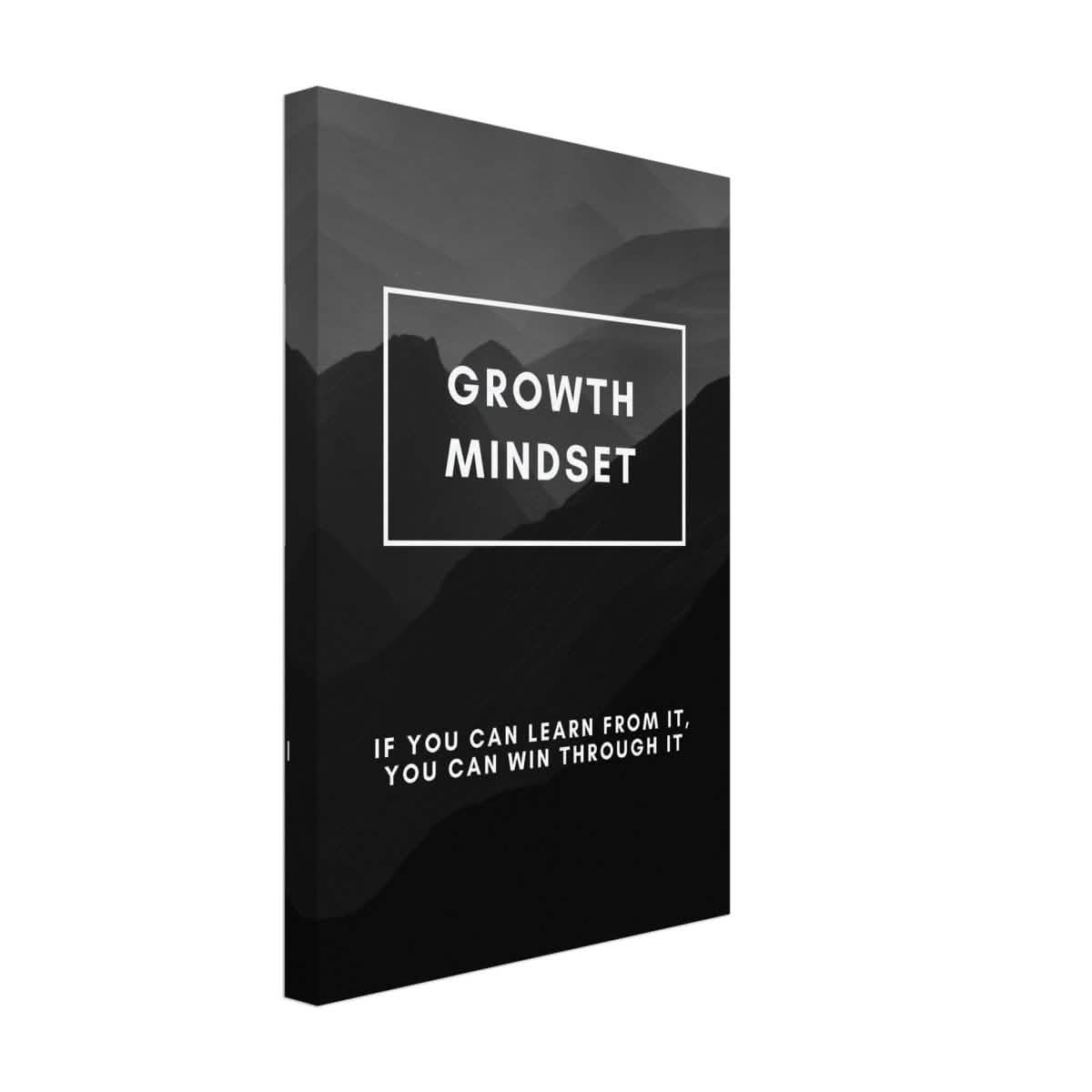 Da Vinci Motivational Wall Art | Growth Mindset - Canvas - 30x45 cm / 12x18″ - Thick