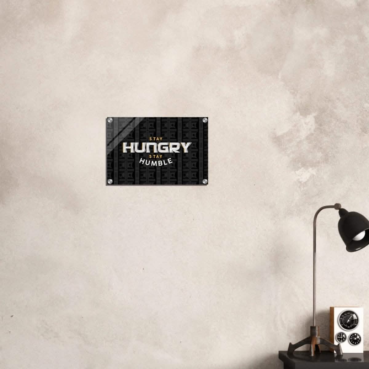 Da Vinci Motivational Wall art | Humble - Acrylic Print - 30x45 cm / 12x18″ -