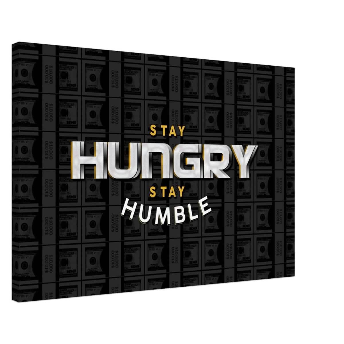 Da Vinci Motivational Wall art | Humble - Canvas - 60x90 cm / 24x36″ - Thick