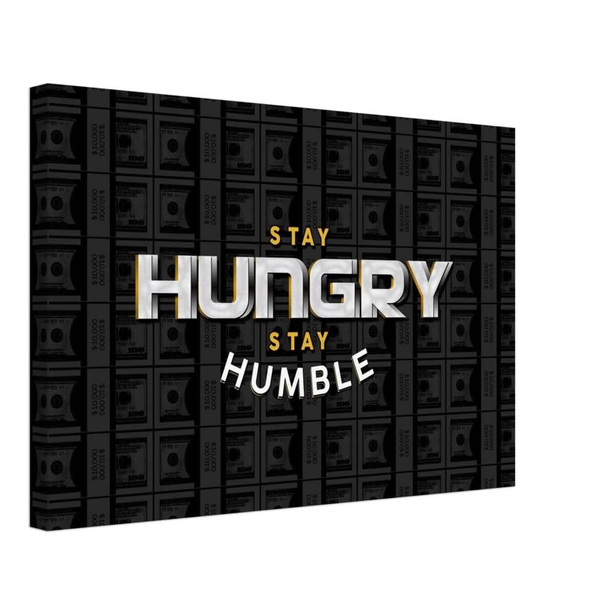 Da Vinci Motivational Wall art | Humble - Canvas - 40x60 cm / 16x24″ - Thick