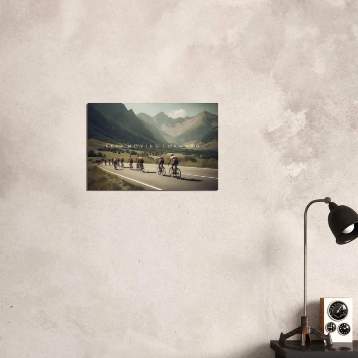 Da Vinci Motivational Wall Art | Keep Moving - Wood Prints - 40x60 cm / 16x24″ - 10 mm