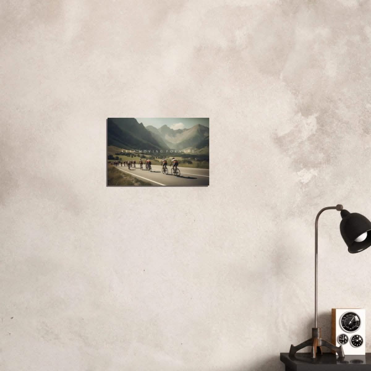 Da Vinci Motivational Wall Art | Keep Moving - Wood Prints - 30x45 cm / 12x18″ - 10 mm