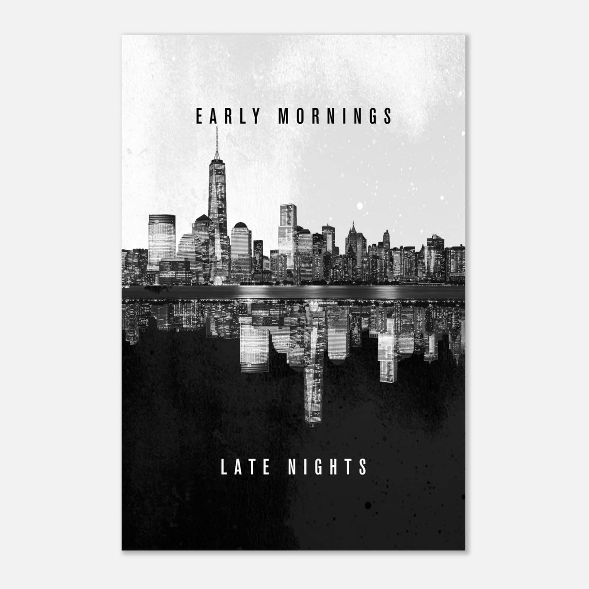 Da Vinci Motivational Wall Art | Late Nights - Aluminum Print - 30x45 cm / 12x18″ -