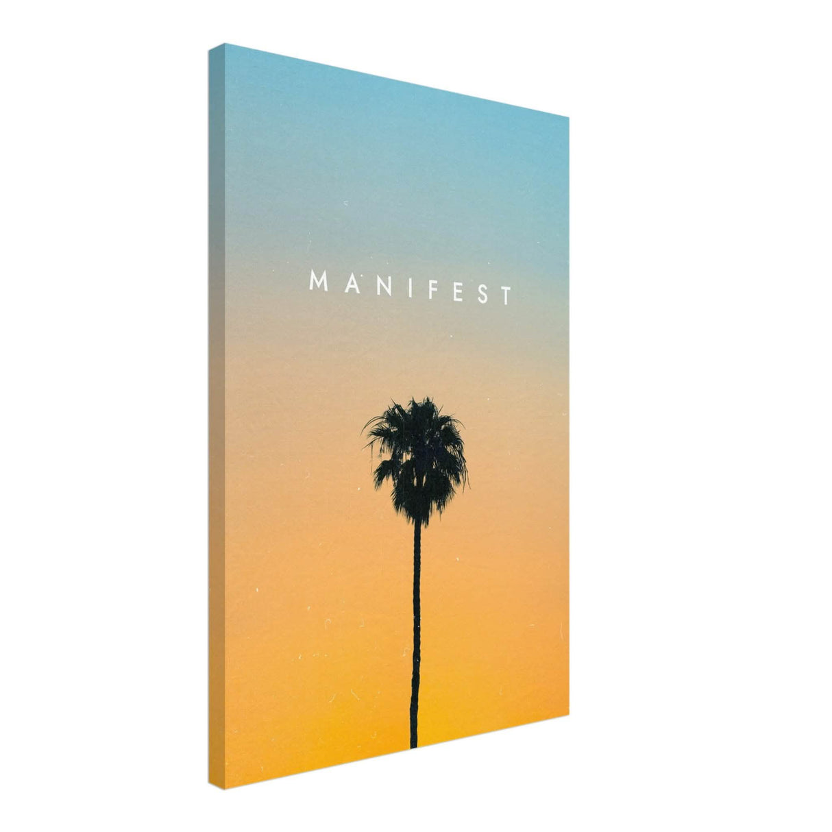 Da Vinci Motivational Wall Art | Manifest - Canvas - 50x75 cm / 20x30″ - Thick