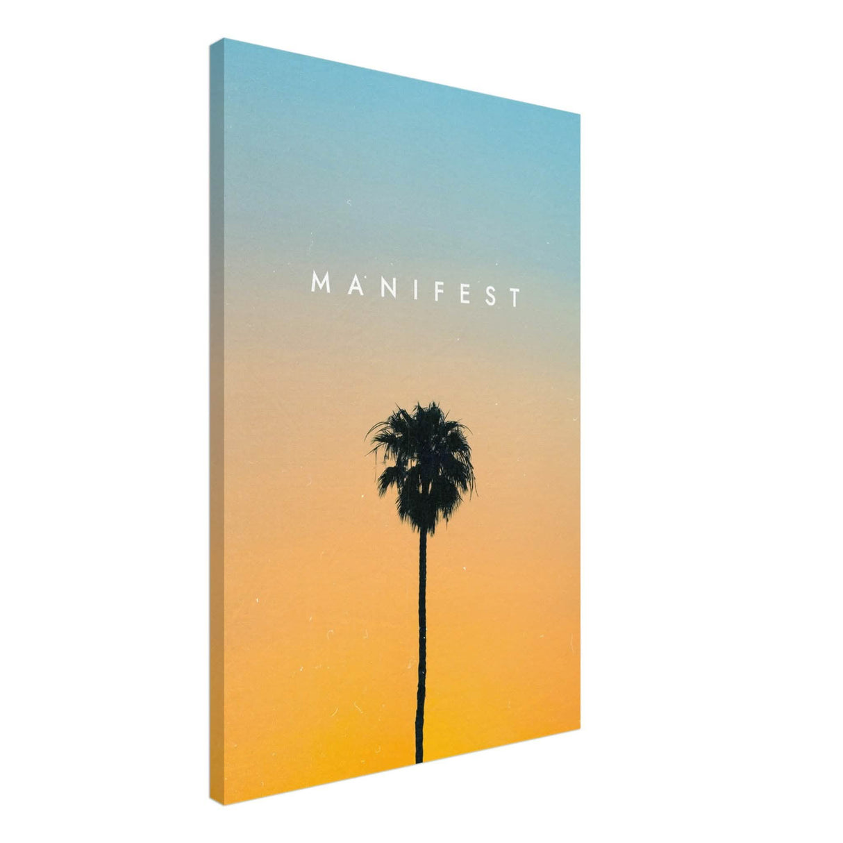 Da Vinci Motivational Wall Art | Manifest - Canvas - 50x75 cm / 20x30″ - Slim