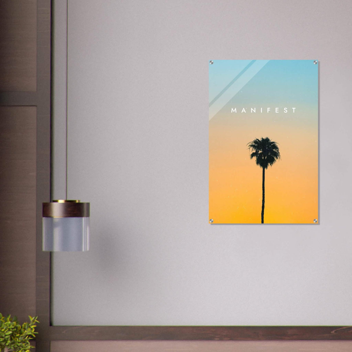 Da Vinci Motivational Wall Art | Manifest - Acrylic Print - 60x90 cm / 24x36″ -