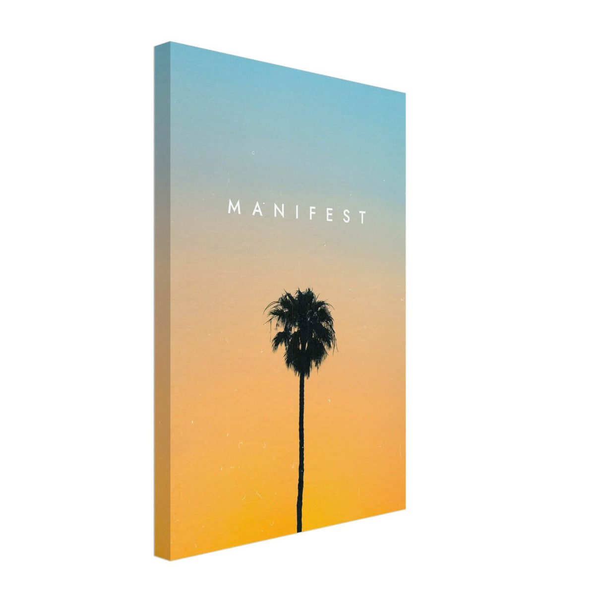 Da Vinci Motivational Wall Art | Manifest - Canvas - 30x45 cm / 12x18″ - Slim