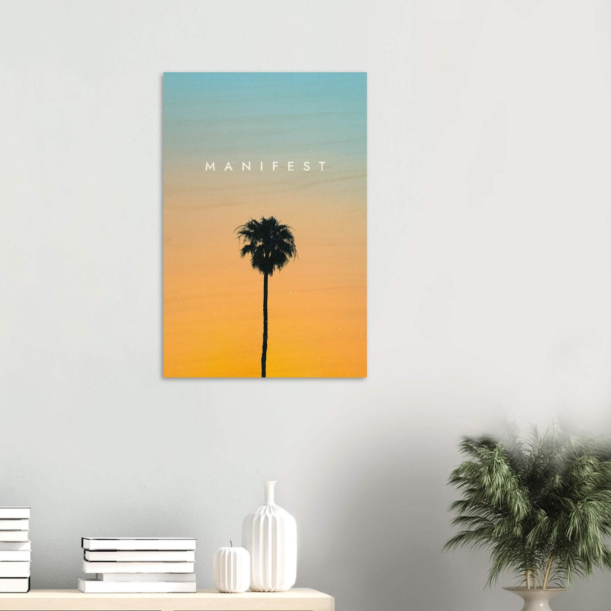 Da Vinci Motivational Wall Art | Manifest - Wood Prints - 50x75 cm / 20x30″ - 20 mm