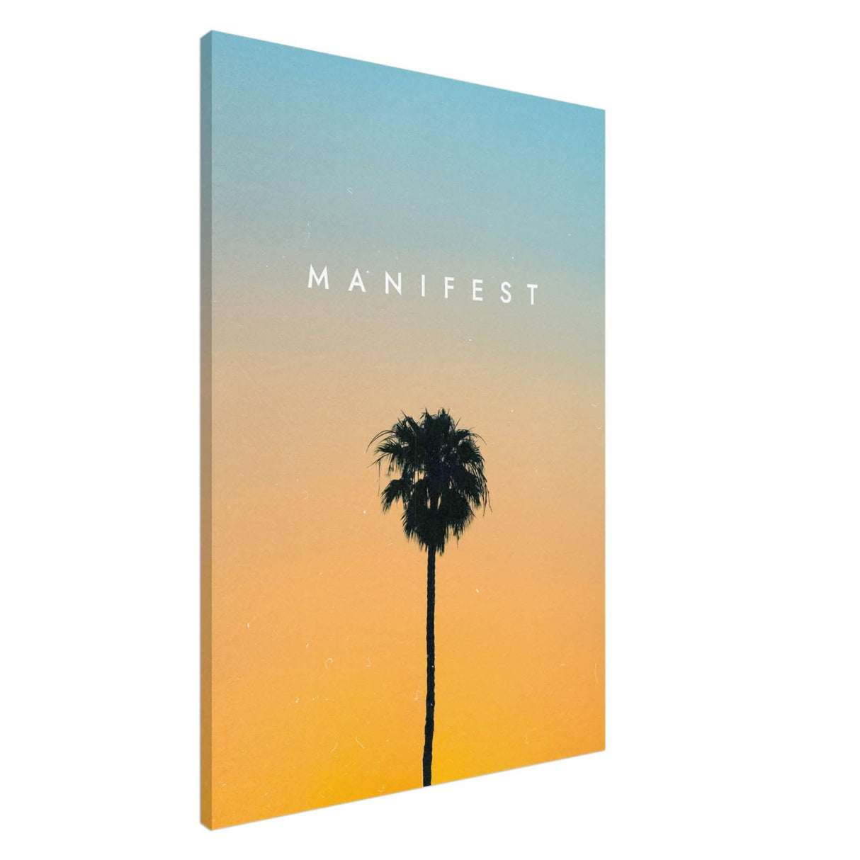 Da Vinci Motivational Wall Art | Manifest - Canvas - 70x100 cm / 28x40″ - Slim