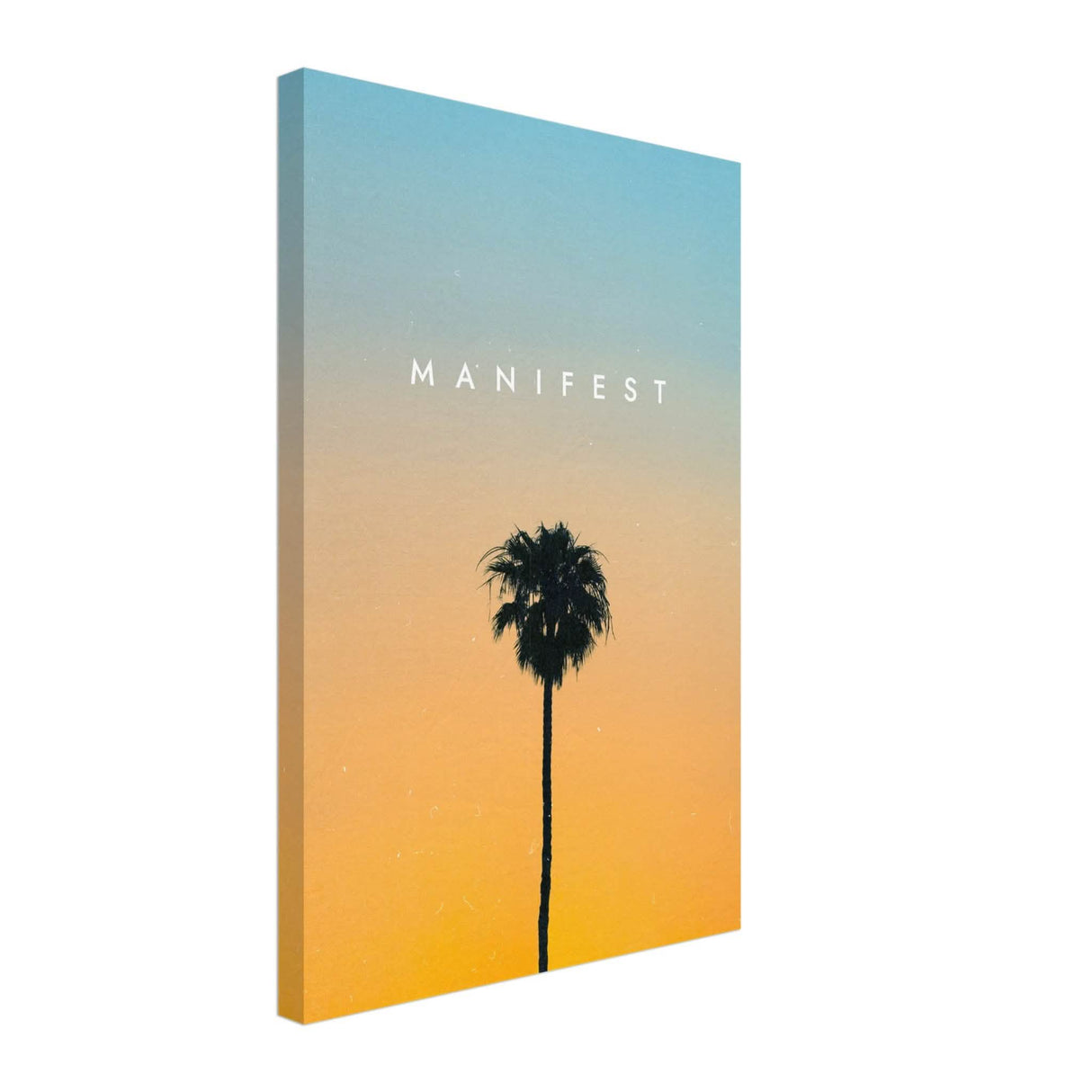 Da Vinci Motivational Wall Art | Manifest - Canvas - 40x60 cm / 16x24″ - Thick