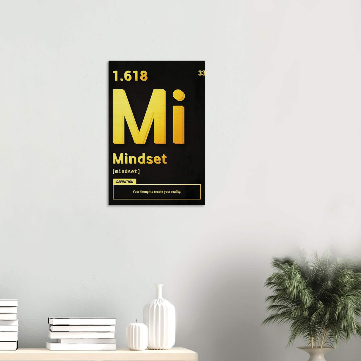 Da Vinci Motivational Wall Art | Mindset - Wood Prints - 40x60 cm / 16x24″ - 10 mm