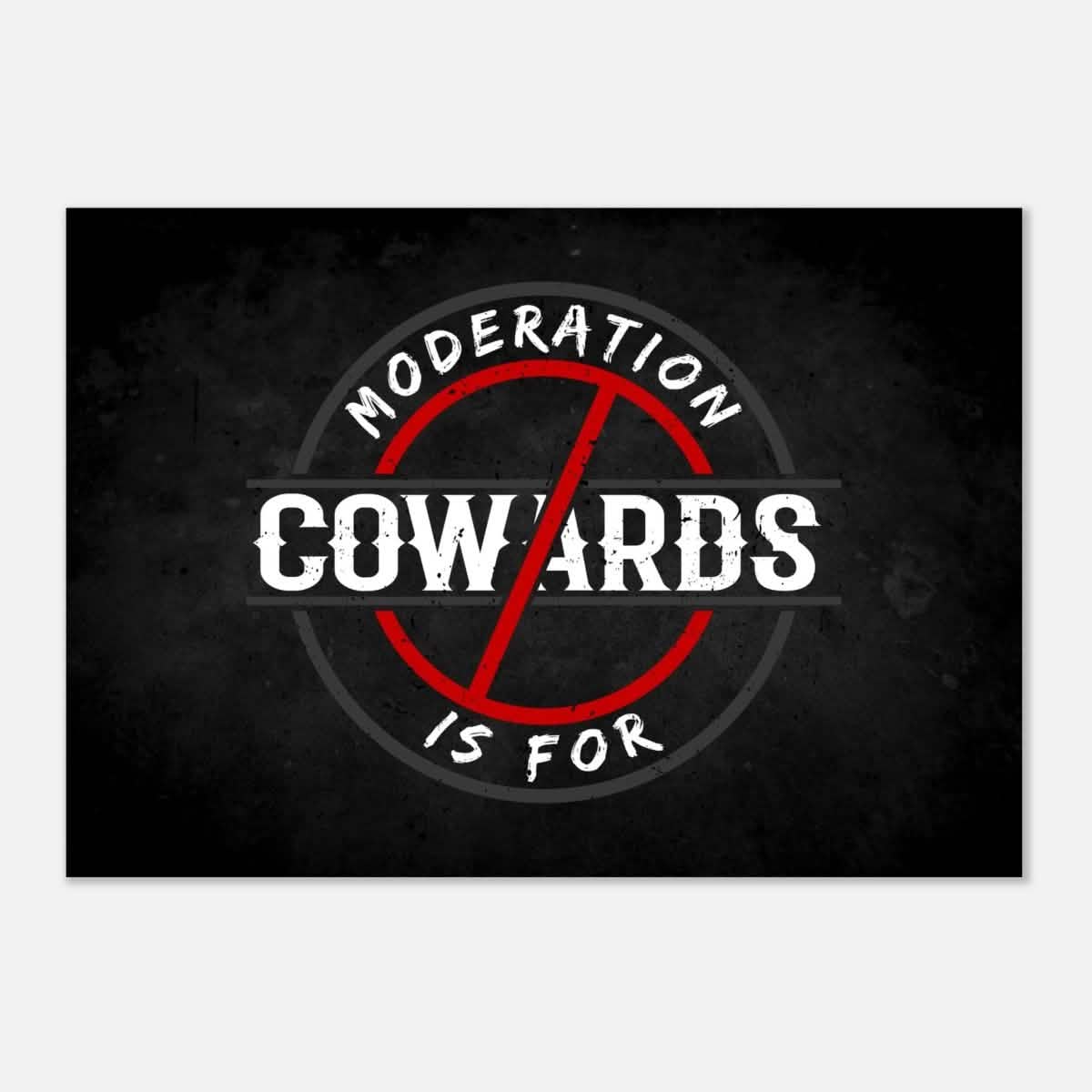 Da Vinci Motivational Wall art | Moderation - Aluminum Print - 70x100 cm / 28x40″ -