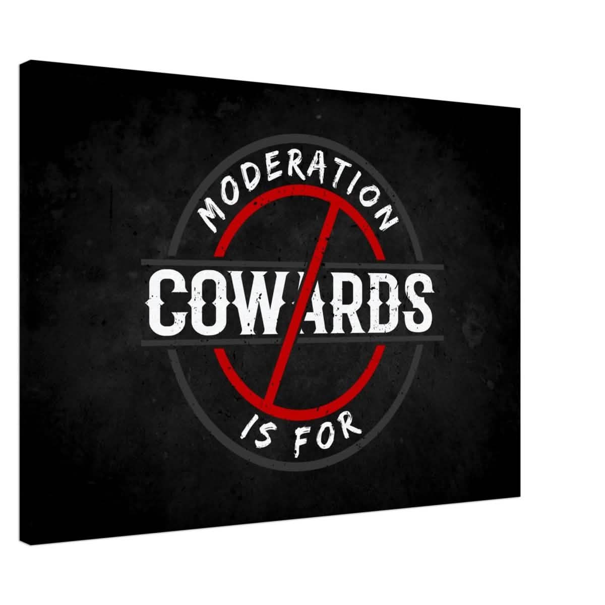 Da Vinci Motivational Wall art | Moderation - Canvas - 70x100 cm / 28x40″ - Thick