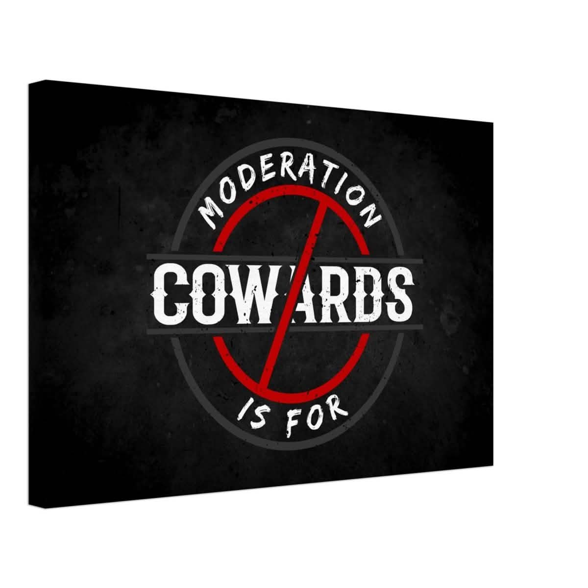 Da Vinci Motivational Wall art | Moderation - Canvas - 40x60 cm / 16x24″ - Thick