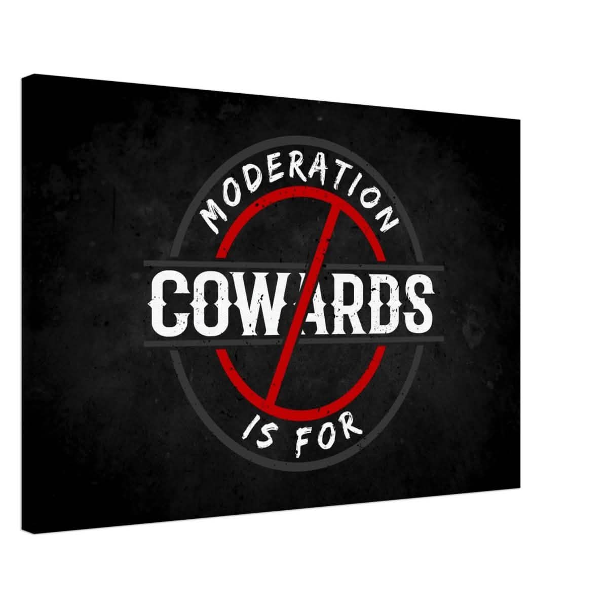 Da Vinci Motivational Wall art | Moderation - Canvas - 50x75 cm / 20x30″ - Slim