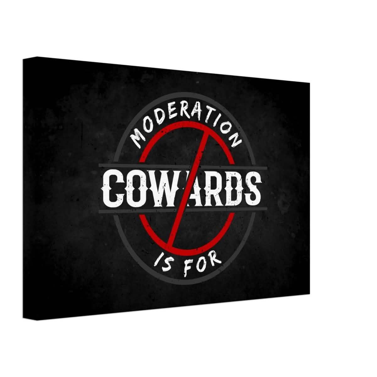 Da Vinci Motivational Wall art | Moderation - Canvas - 30x45 cm / 12x18″ - Thick