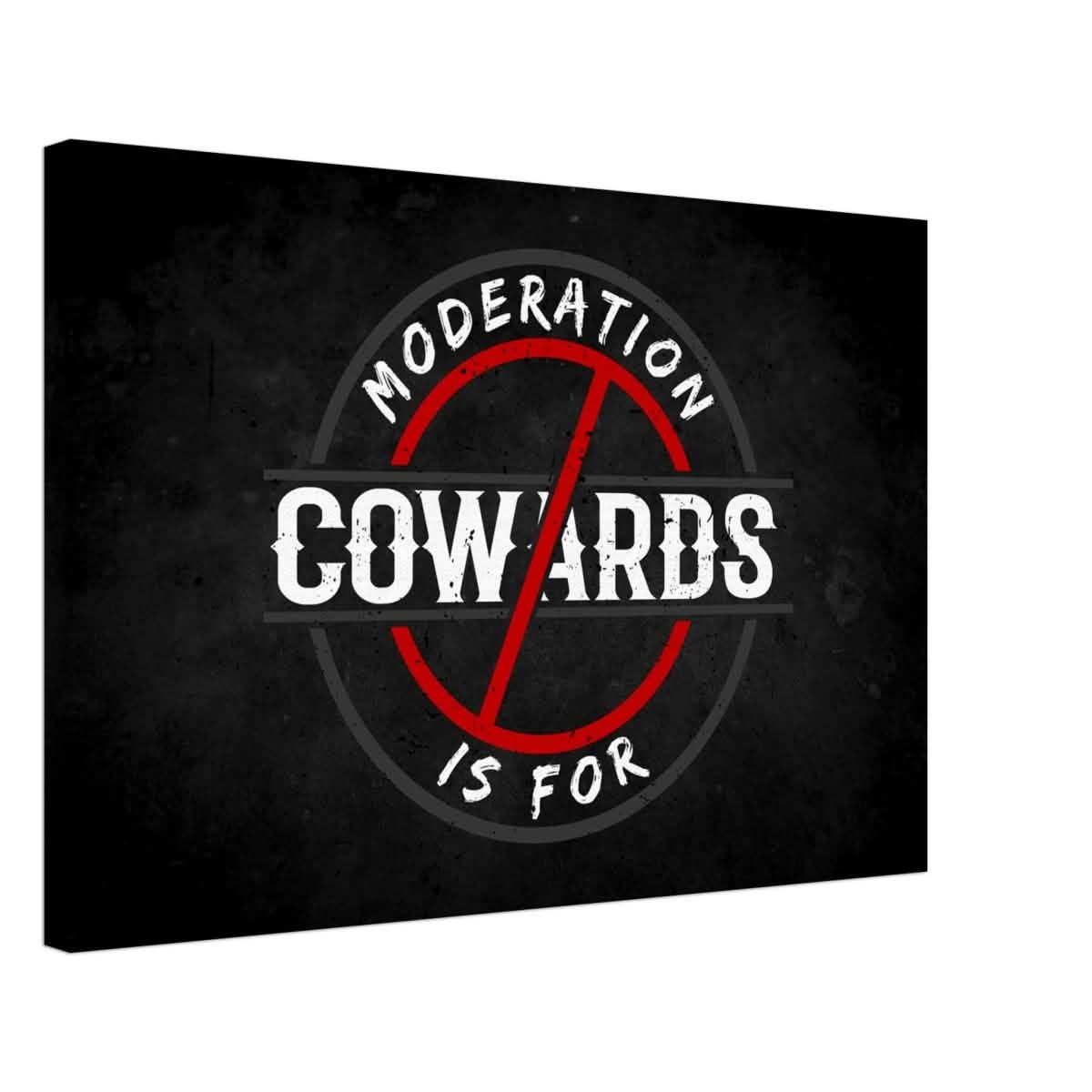 Da Vinci Motivational Wall art | Moderation - Canvas - 50x75 cm / 20x30″ - Thick