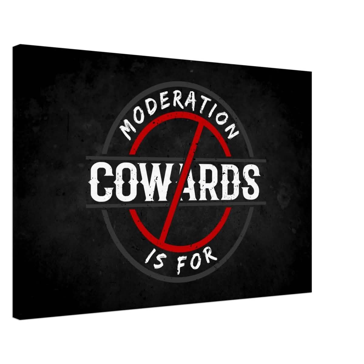 Da Vinci Motivational Wall art | Moderation - Canvas - 60x90 cm / 24x36″ - Thick