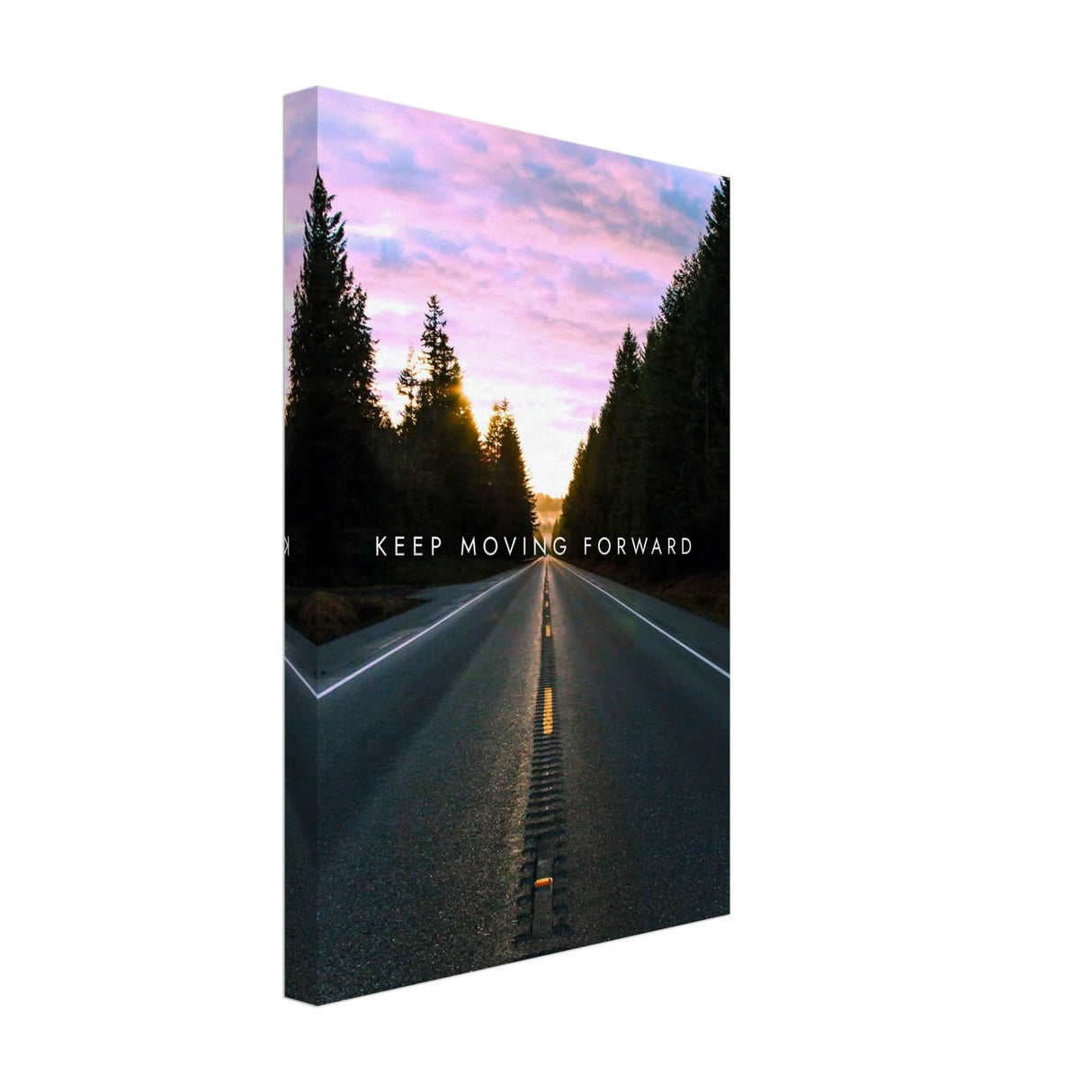 Da Vinci Motivational Wall Art | Move Forward - Canvas - 30x45 cm / 12x18″ - Thick