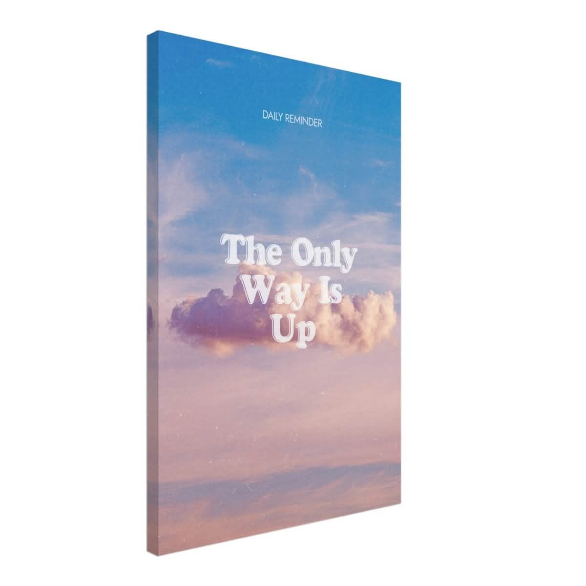 Da Vinci Motivational Wall art | Only Way - Canvas - 50x75 cm / 20x30″ - Thick