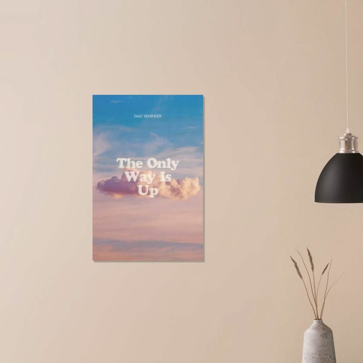 Da Vinci Motivational Wall art | Only Way - Wood Prints - 50x75 cm / 20x30″ - 20 mm