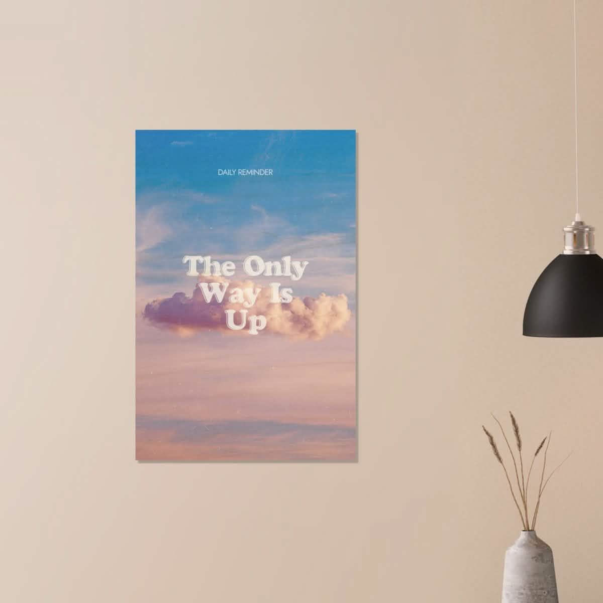 Da Vinci Motivational Wall art | Only Way - Wood Prints - 60x90 cm / 24x36″ - 20 mm