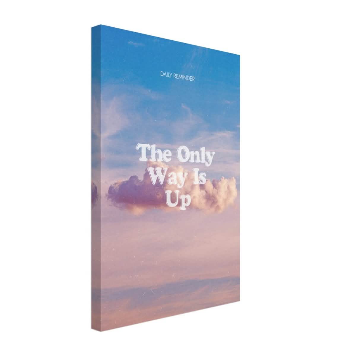 Da Vinci Motivational Wall art | Only Way - Canvas - 30x45 cm / 12x18″ - Slim