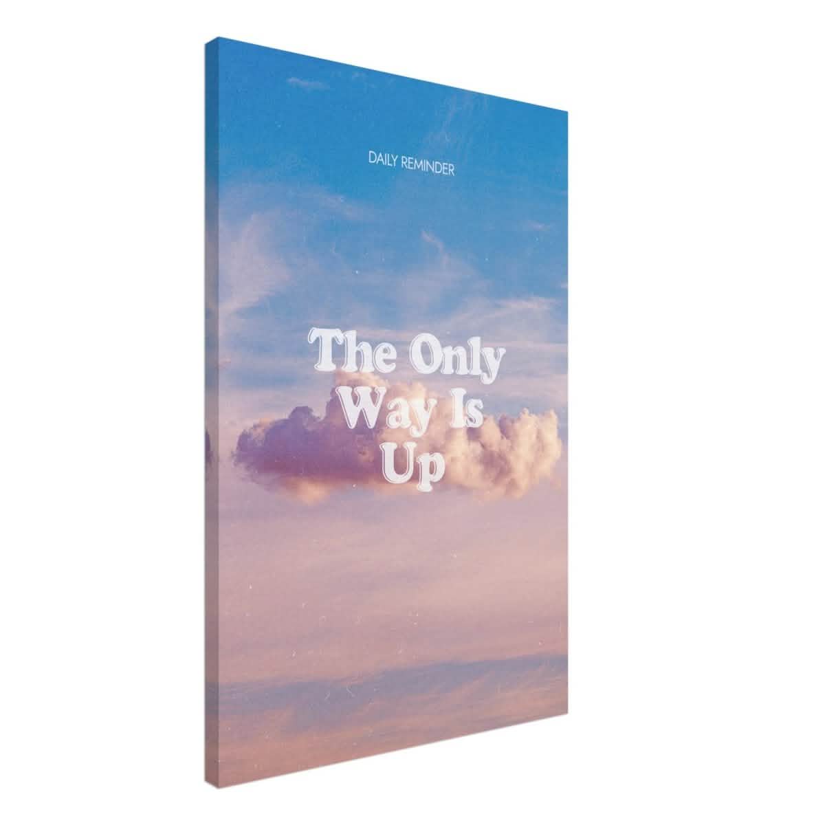 Da Vinci Motivational Wall art | Only Way - Canvas - 60x90 cm / 24x36″ - Thick