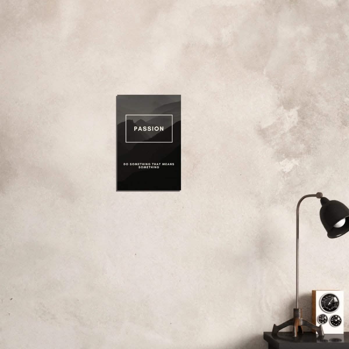 Da Vinci Motivational Wall Art | Passion - Wood Prints - 30x45 cm / 12x18″ - 20 mm