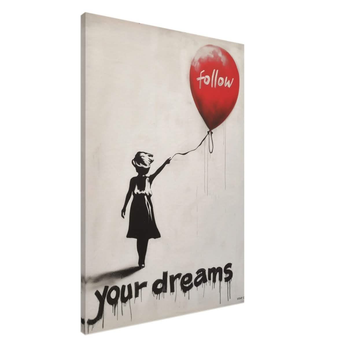 Da Vinci Motivational Wall art print | Follow Your Dreams - Acrylic Print - 30x45 cm / 12x18″ -