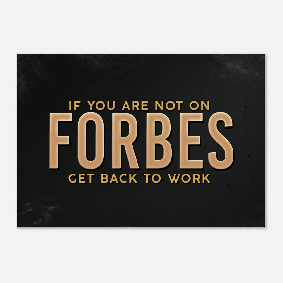 Da Vinci Motivational Wall art Print | Forbes - Aluminum Print - 70x100 cm / 28x40″ -