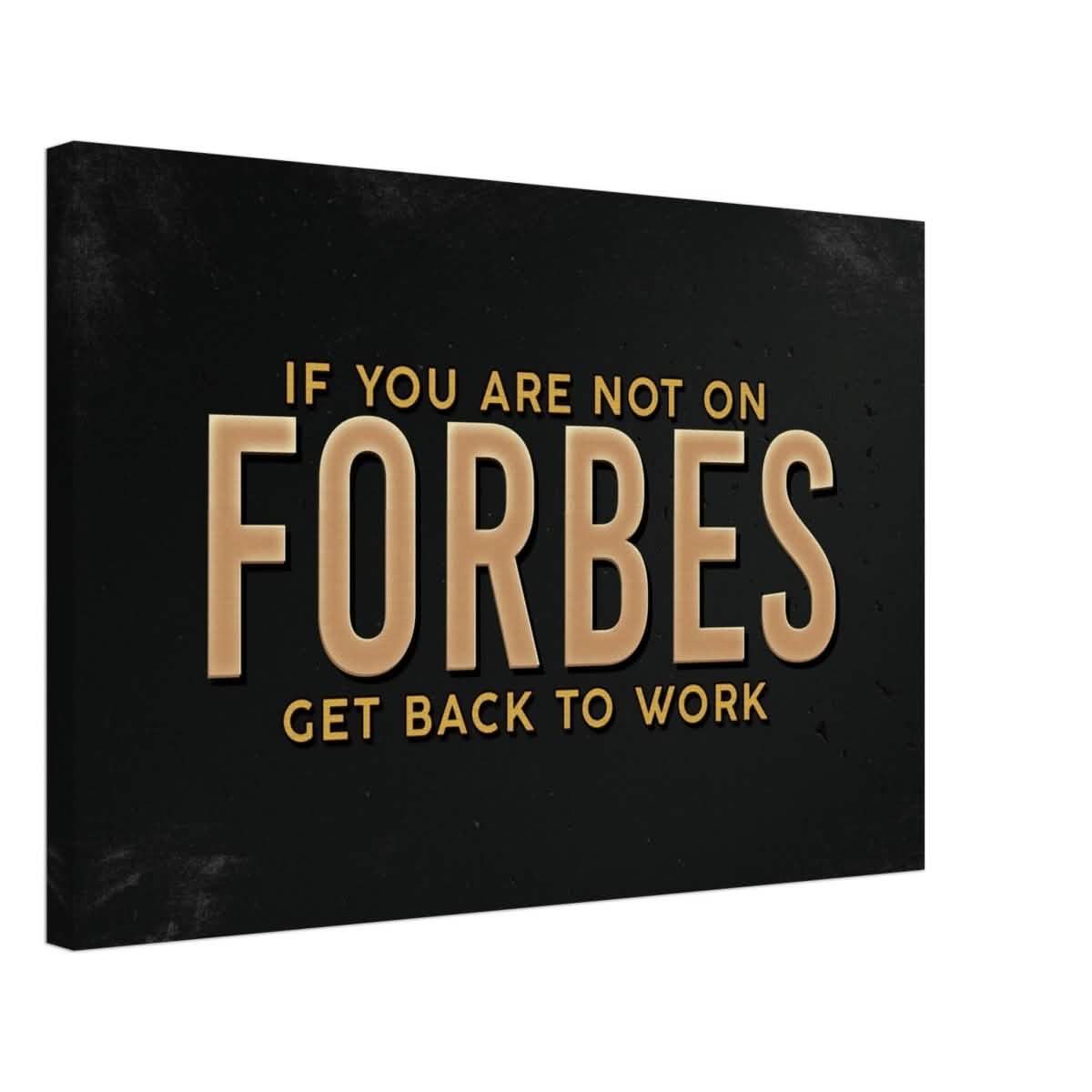 Da Vinci Motivational Wall art Print | Forbes - Canvas - 40x60 cm / 16x24″ -