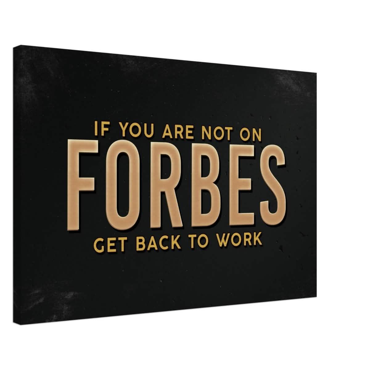 Da Vinci Motivational Wall art Print | Forbes - Canvas - 50x75 cm / 20x30″ -