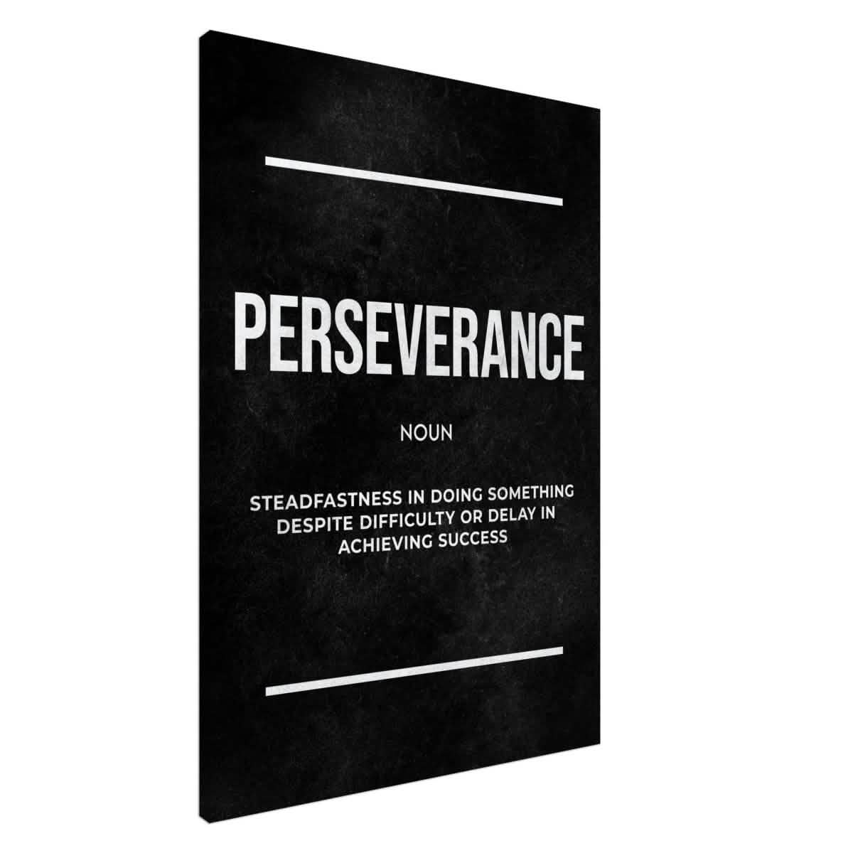 Da Vinci Motivational Wall art Print | Perseverance - Acrylic Print - 30x45 cm / 12x18″ -