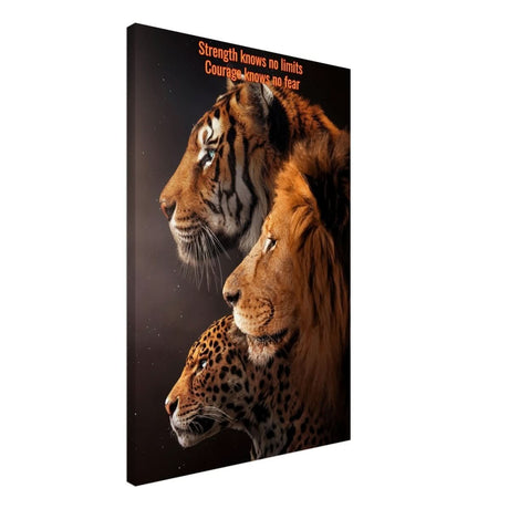 Da Vinci Motivational Wall art Print | Strength knows no limits - Acrylic Print - 30x45 cm / 12x18″ -