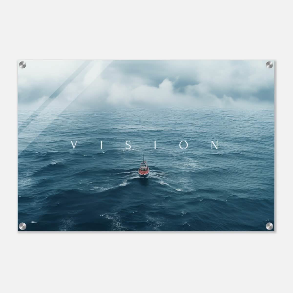 Da Vinci Motivational Wall art Print | Vision - Acrylic Print - 50x75 cm / 20x30″ -