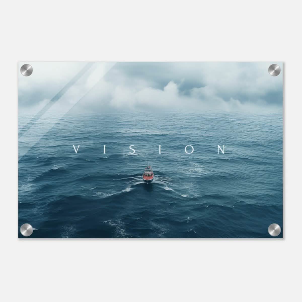 Da Vinci Motivational Wall art Print | Vision - Acrylic Print - 30x45 cm / 12x18″ -