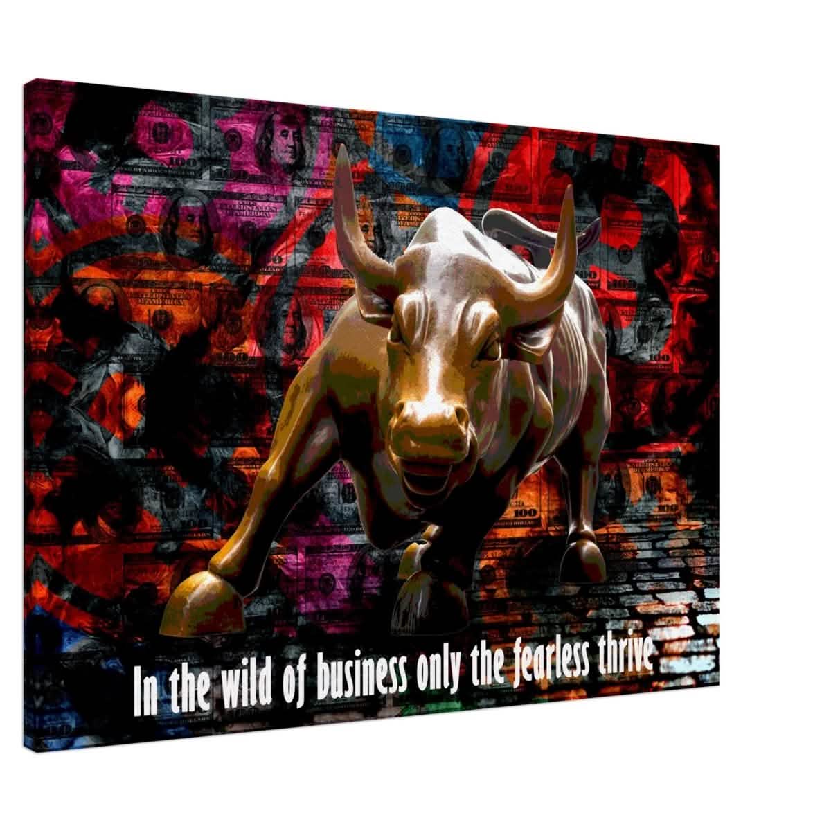 Da Vinci Motivational Wall art Print | Wild Business World - Acrylic Print - 30x45 cm / 12x18″ -