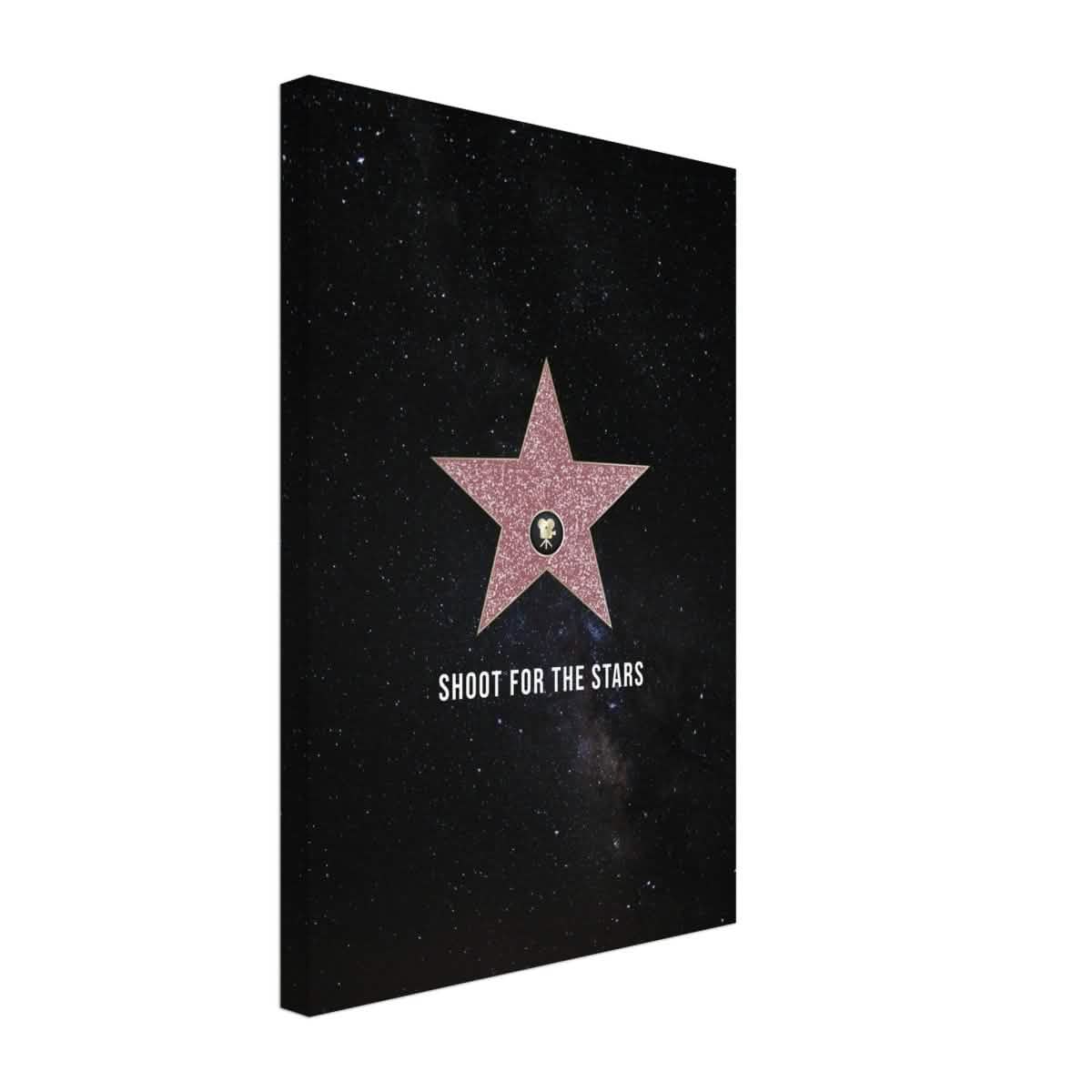 Da Vinci Motivational Wall Art | Stars - Canvas - 30x45 cm / 12x18″ - Slim
