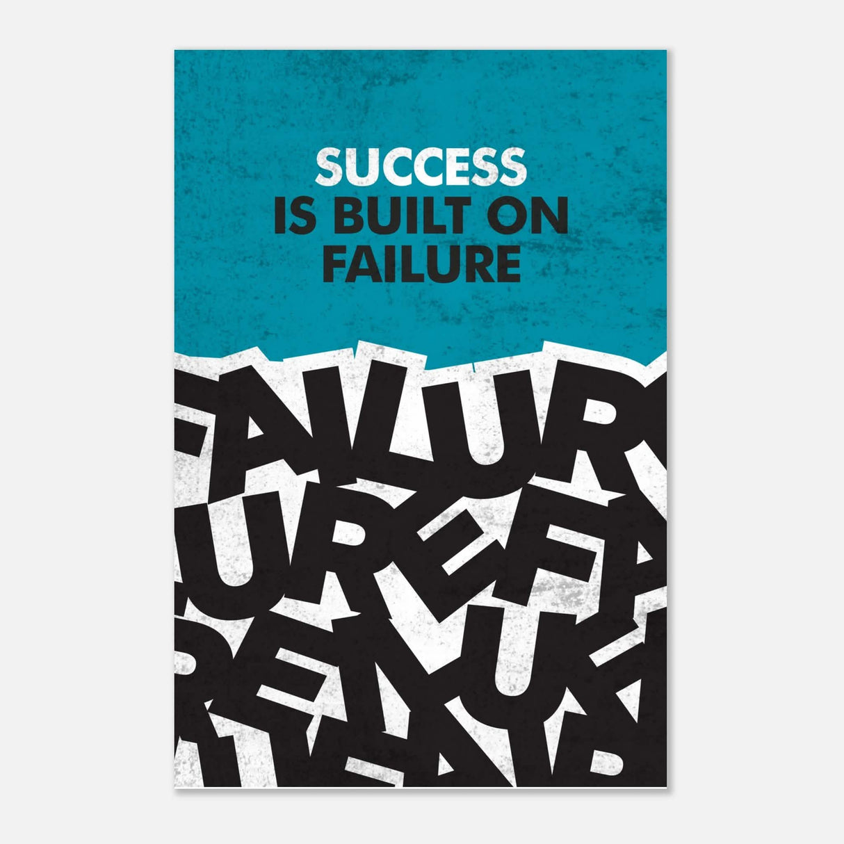 Da Vinci Motivational Wall art | Success - Aluminum Print - 60x90 cm / 24x36″ -