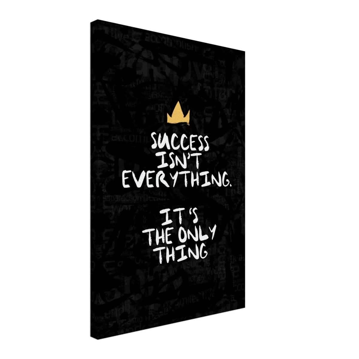 Da Vinci Motivational Wall art | Success - Canvas - 40x60 cm / 16x24″ - Slim