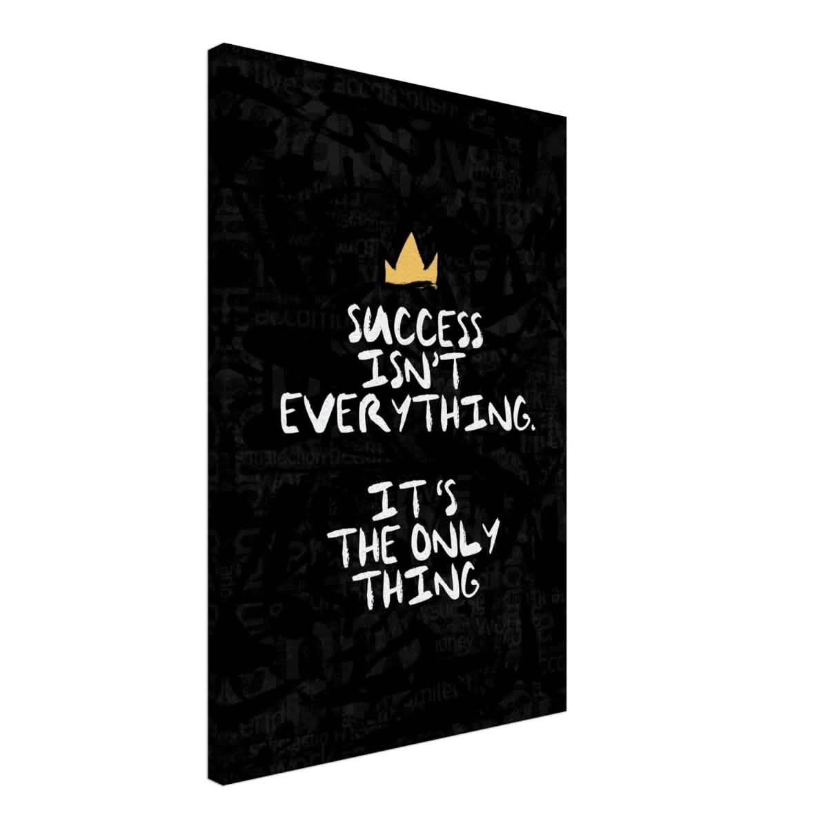 Da Vinci Motivational Wall art | Success - Canvas - 50x75 cm / 20x30″ - Thick