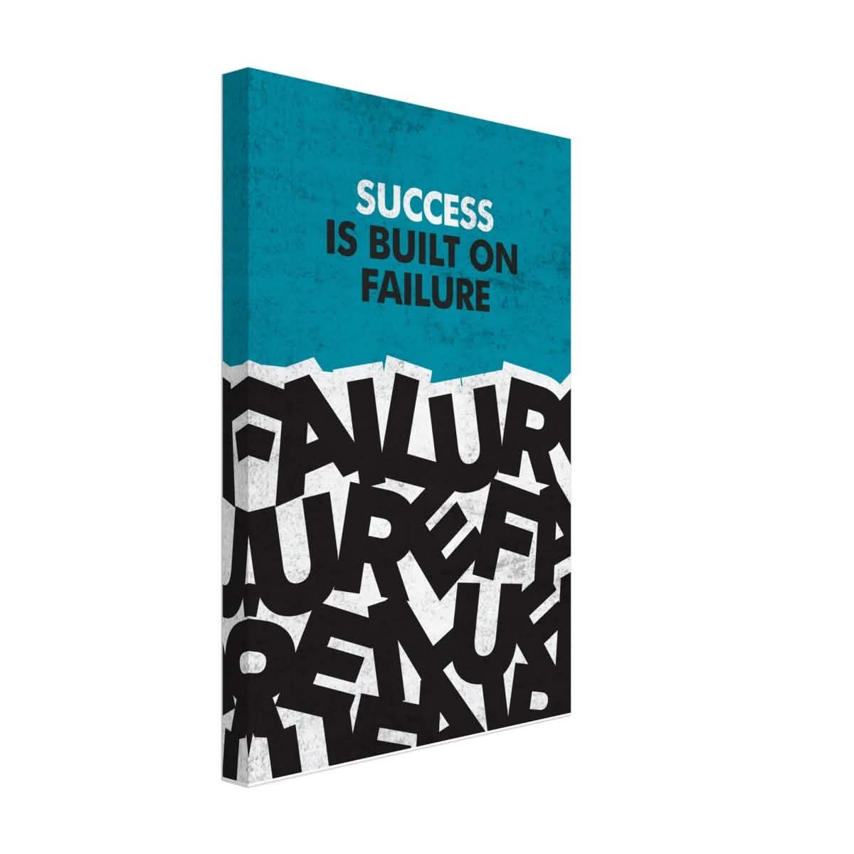 Da Vinci Motivational Wall art | Success - Canvas - 30x45 cm / 12x18″ - Thick