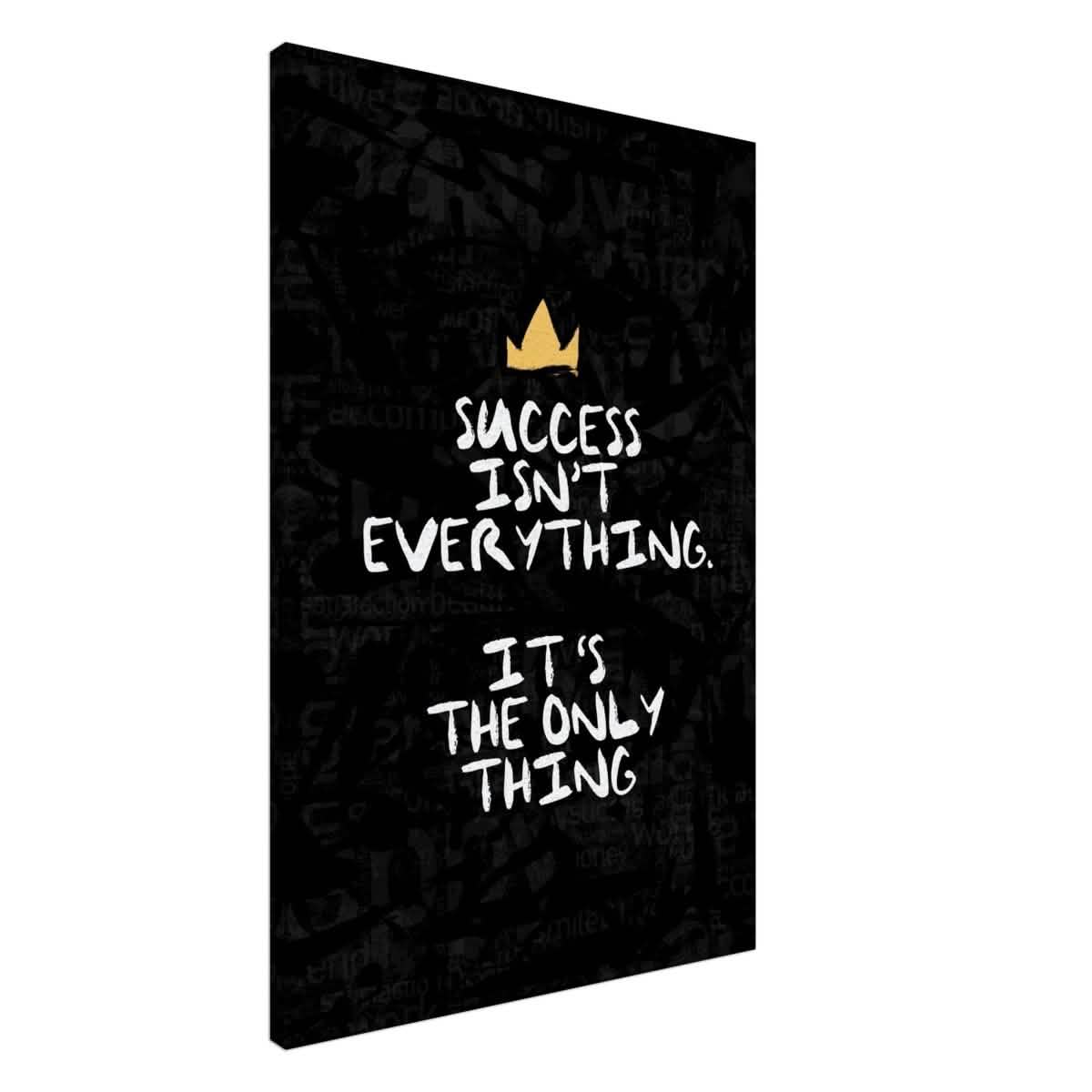 Da Vinci Motivational Wall art | Success - Canvas - 60x90 cm / 24x36″ - Slim