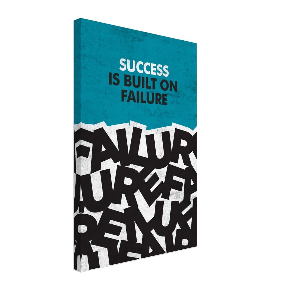 Da Vinci Motivational Wall art | Success - Canvas - 40x60 cm / 16x24″ - Thick