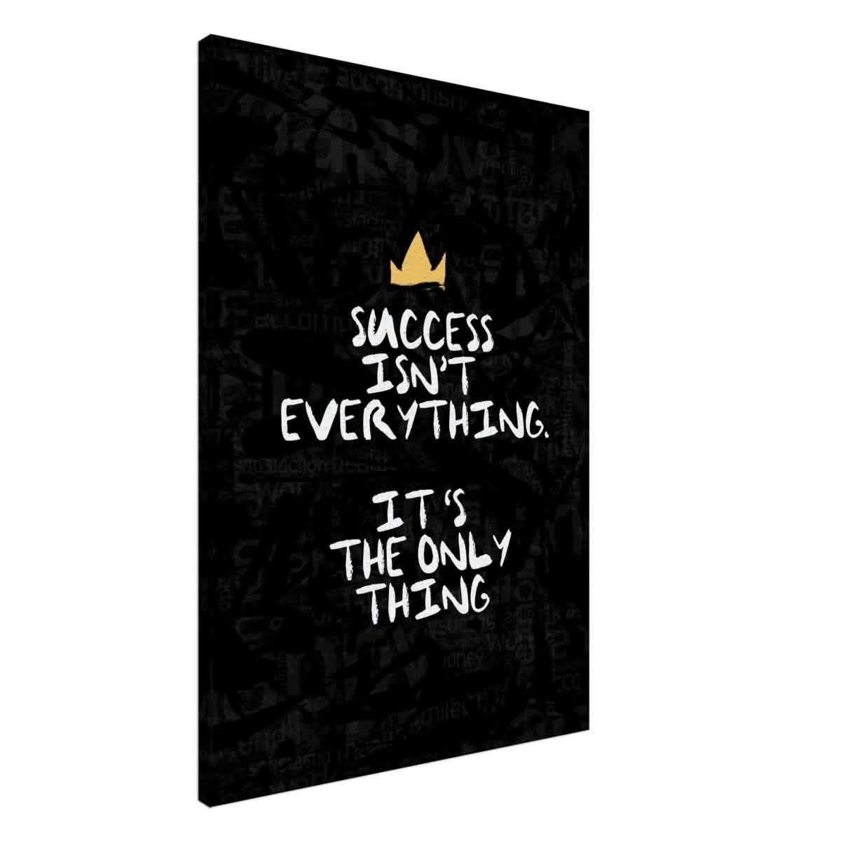 Da Vinci Motivational Wall art | Success - Canvas - 70x100 cm / 28x40″ - Thick